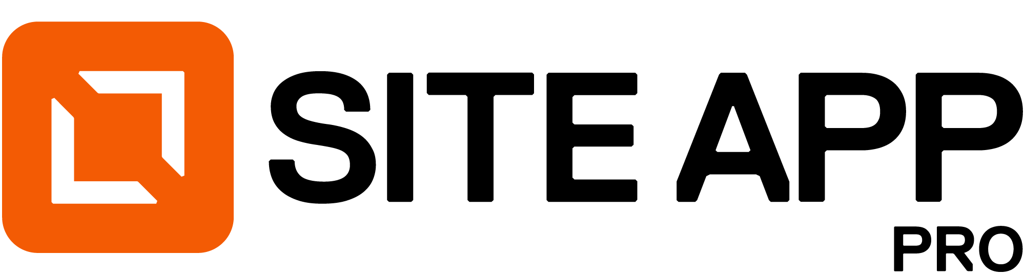 Site App Pro Logo black Site App Pro Logo black